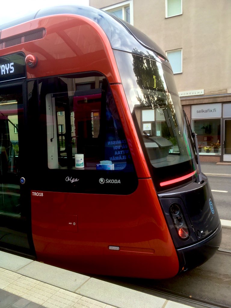 The "Olga" tram (Photo: Adam Borch)