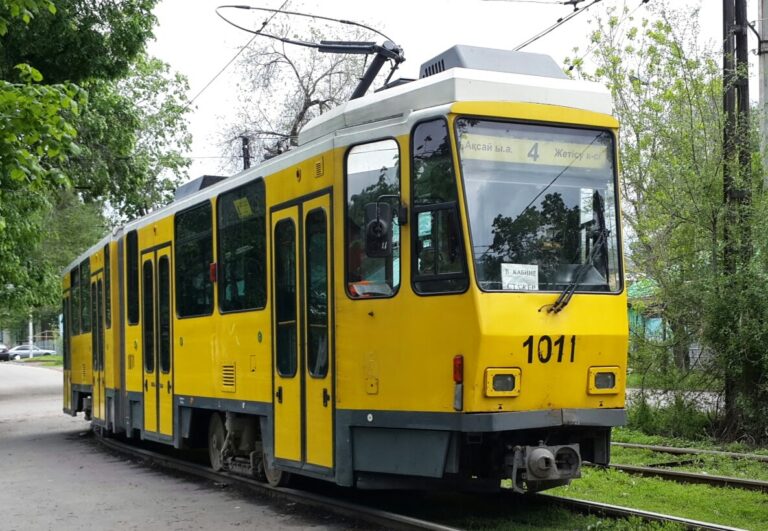 In 2014 the life of the tram radically changed. It moved to Almaty, the former capital of the Republic of Kazakhstan.